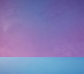 Fototapeta premium a gradient background transitioning from a deep purple at the top to a lighter blue at the bottom, creating a visually striking and calming effect.