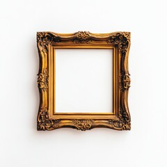 Ornate Gold Frame.