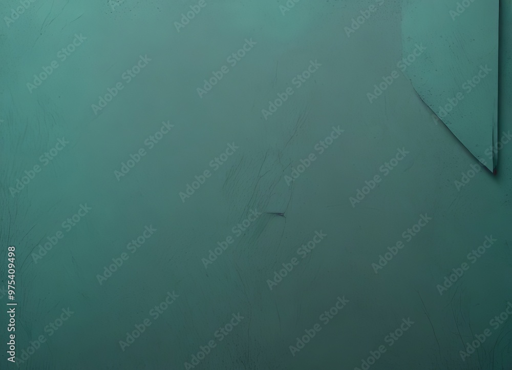 Poster a close-up view of a textured green surface, with a small, indistinct object or detail in the top ri