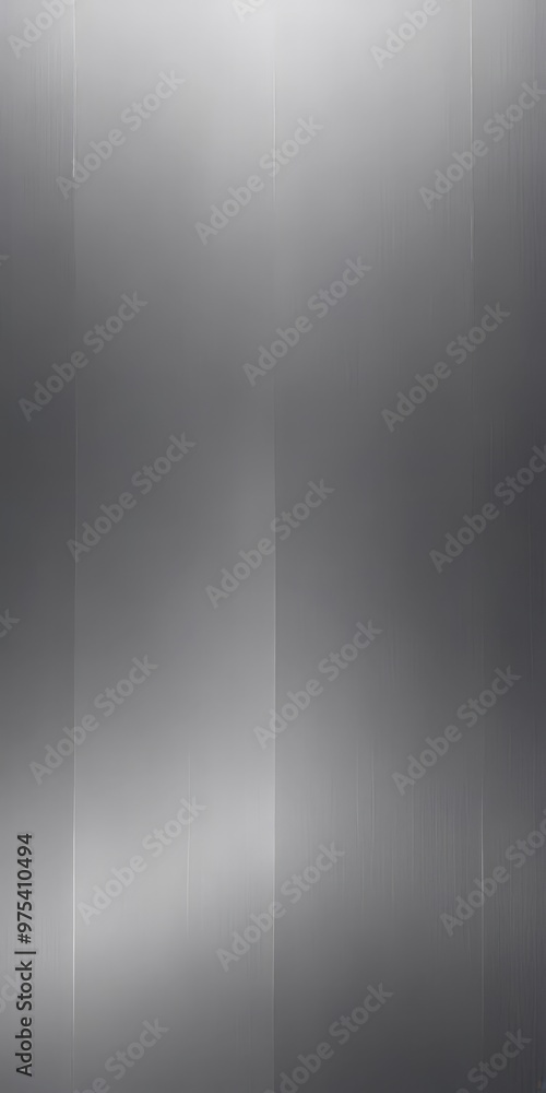 Poster a blurred, metallic surface with a gradient of gray and white, creating a sense of depth and movemen