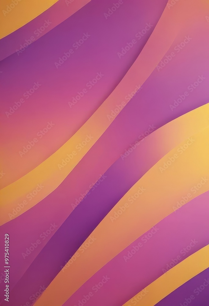 Poster a vibrant abstract background with diagonal lines in shades of purple, orange, and yellow, creating 