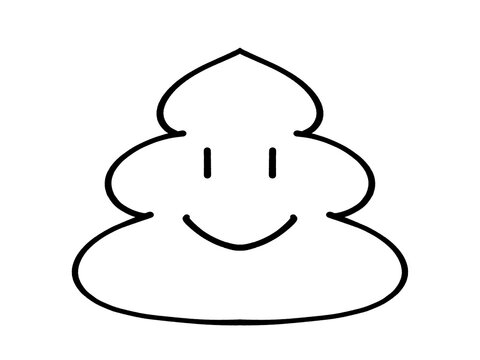 recommend clip art: シンプルなうんちのイラスト素材