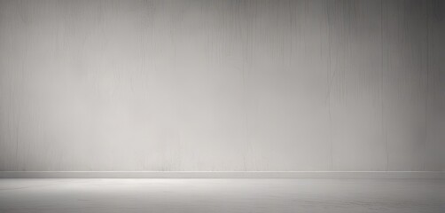 A plain, white wall with a horizontal line running down the center, creating a sense of balance and simplicity.