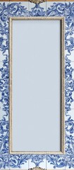Blue Tile Frame.