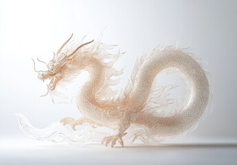 Fototapeta premium Glass Dragon.