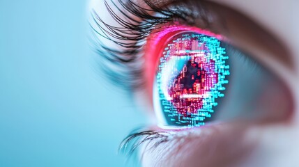 Technological Surveillance: Robotic Eye Monitoring Fluctuating Crypto and Stock Prices with Precision