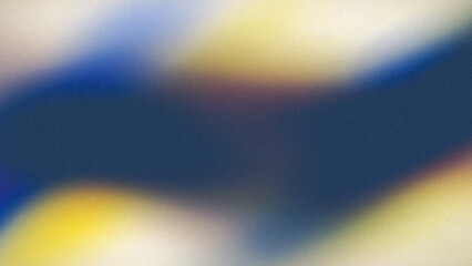 Vibrant retro black yellow blue color gradient wave backdrop design template background, noise bright glowing shine vibrant gradient grainy website header, cover, web banner, poster.