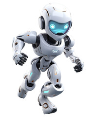 PNG Robot cartoon futuristic technology.