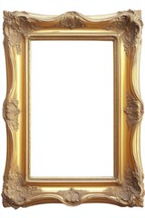 Gold Ornate Frame.