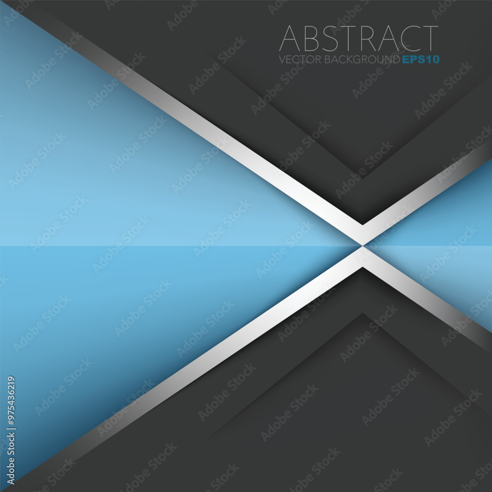 Poster graphic geometric triangle overlap vector layer background for text and message design