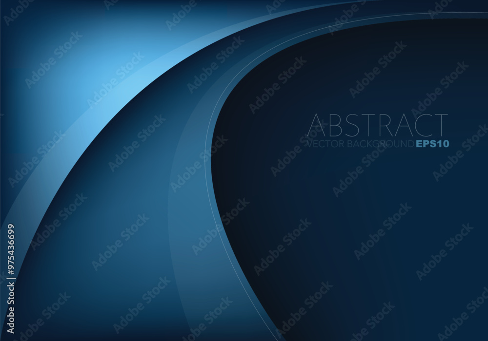 Poster graphic vector curve line overlap background for text and message design
