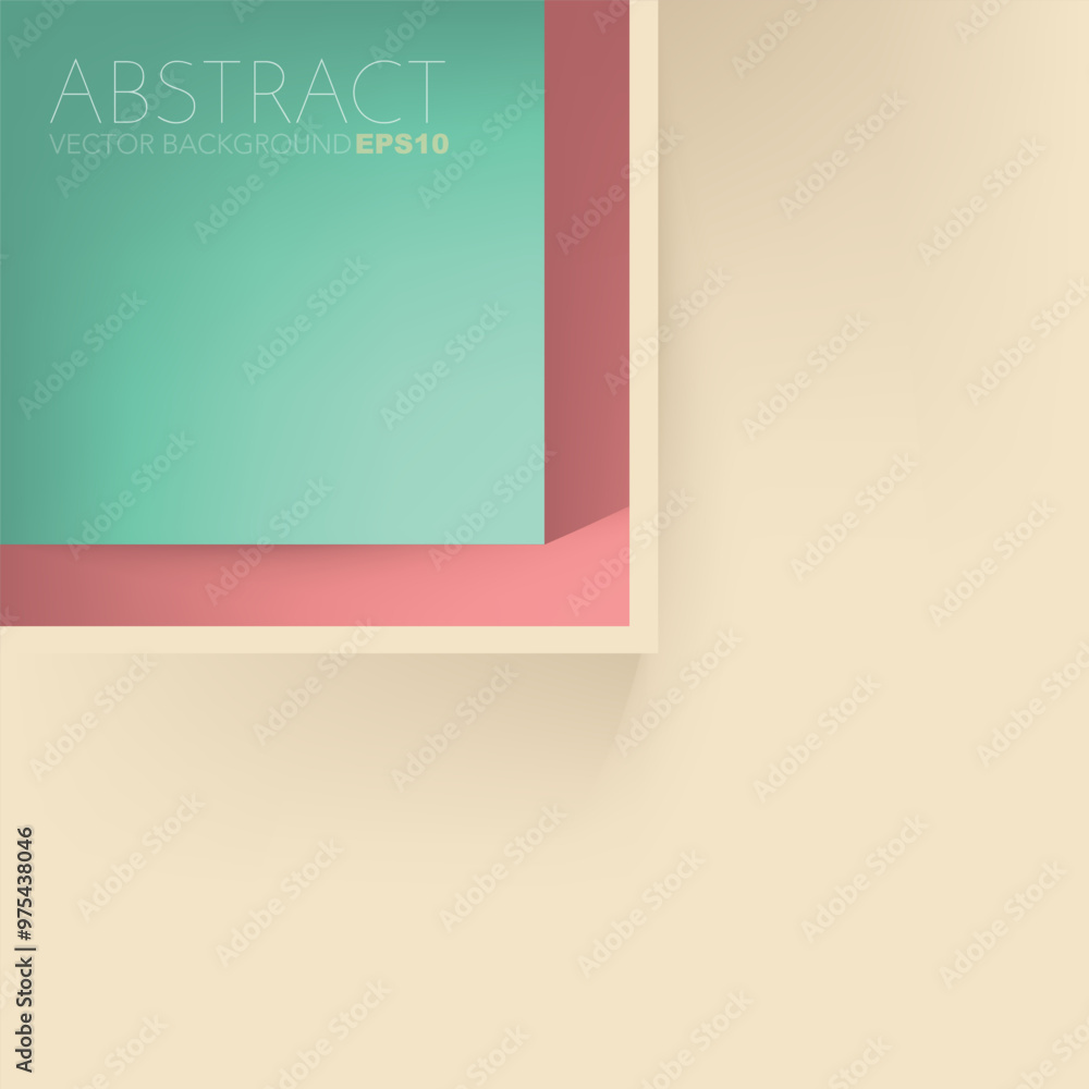 Poster graphic geometric triangle overlap vector layer background for text and message design