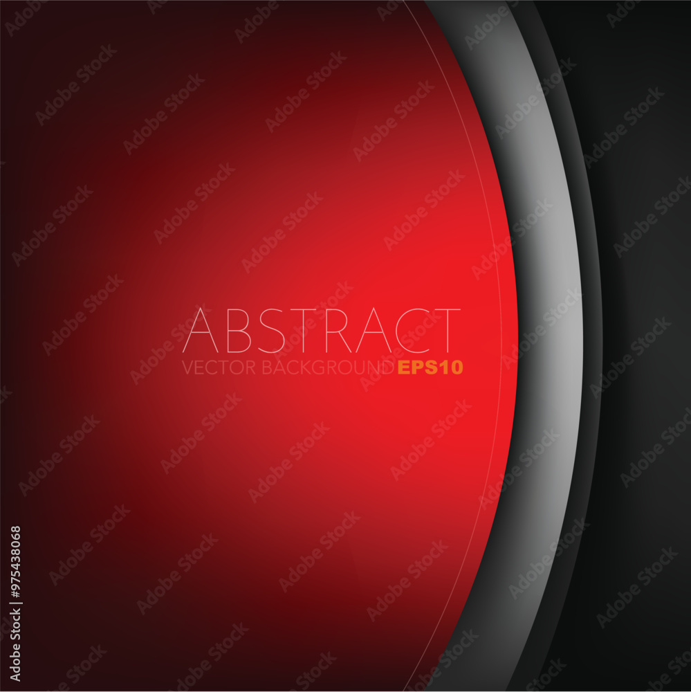 Poster graphic vector curve line overlap background for text and message design
