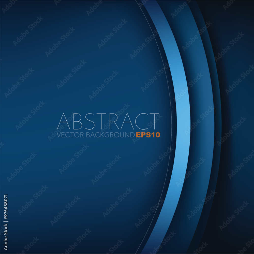 Poster graphic vector curve line overlap background for text and message design
