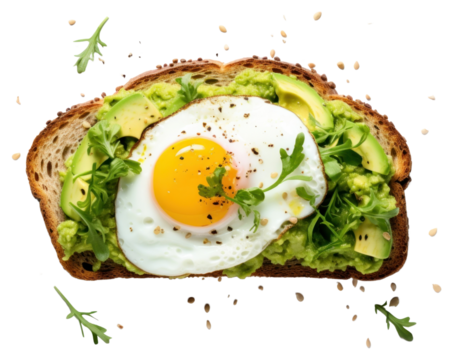 PNG Egg avocado food avocado toast.