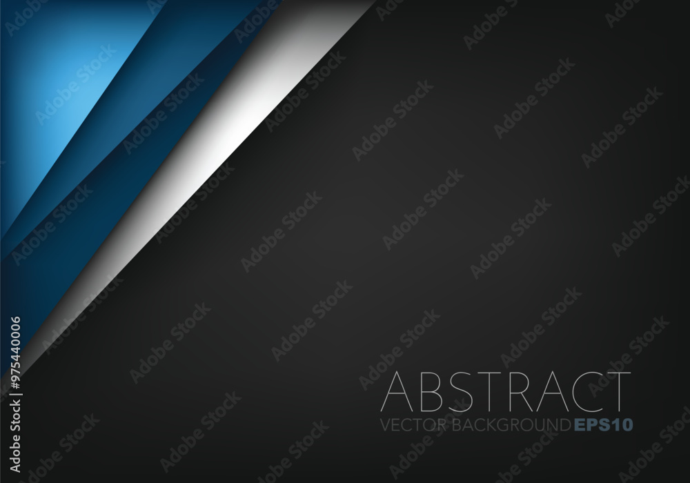 Poster graphic geometric triangle overlap vector layer background for text and message design