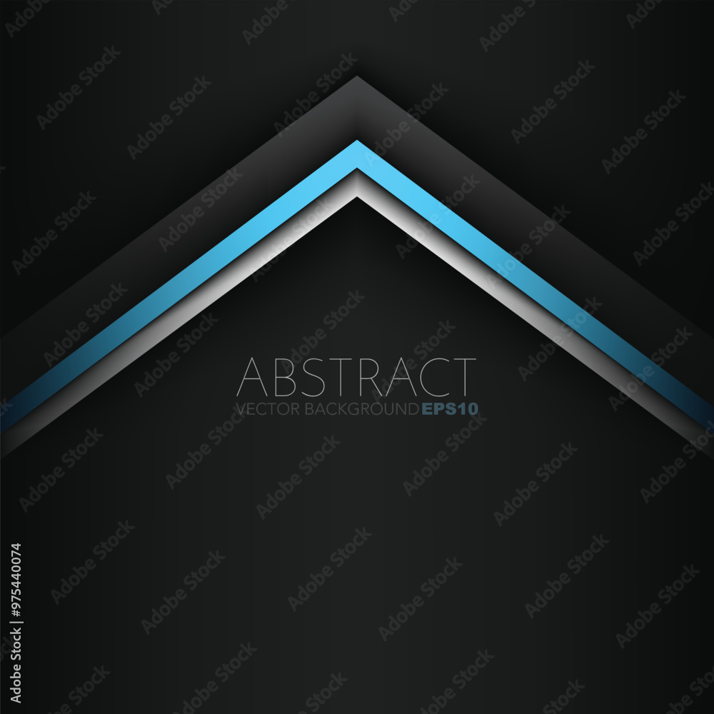 Poster graphic geometric triangle overlap vector layer background for text and message design