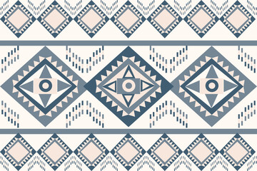 Green, pale orange, and white geometric patterns that are traditional, ethnic, Navajo, or Native American Indian. designs for clothing, curtains, carpets, sarongs, Hmong, and fabric edges.