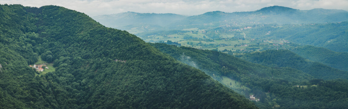 Mesmerizing view of Ovcar Kablar Gorge in Serbia
