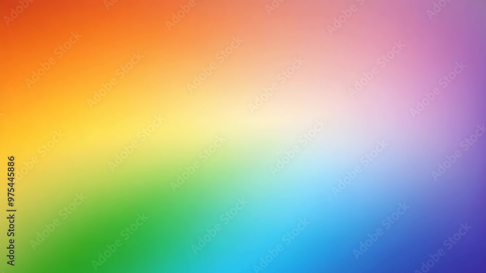 Aufkleber a vibrant abstract background features a seamless gradient from warm reds and oranges to cool greens