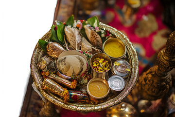 Indian hindu wedding ceremony traditional items, lords 