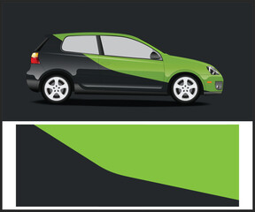 car wraps for premium illustration Vehicle Template