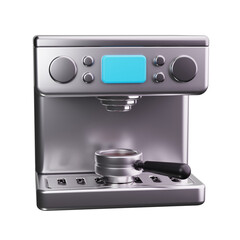 Coffee machine 3d Render Icons
