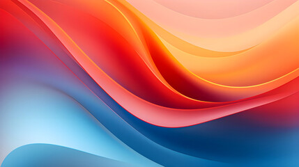 Photo Abstract colorful background with waves. Abstract background colorful smooth waving texture 