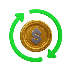 exchange 3d Render Icons