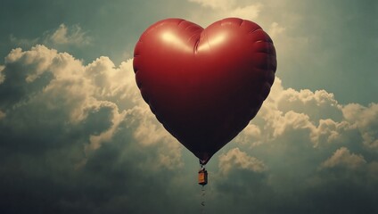 Obraz premium hot air balloon in the sky