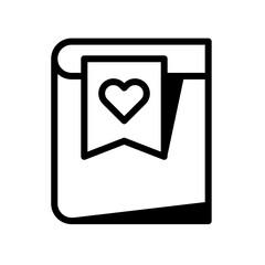 favorite book with bookmark