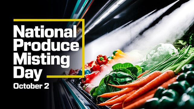 National Produce Misting Day, October 2