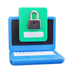 laptop 3d Render Icons