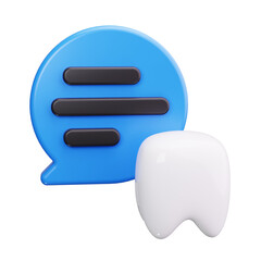 talk 3d Render Icons