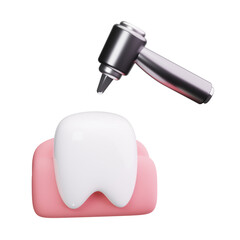 tooth 3d Render Icons