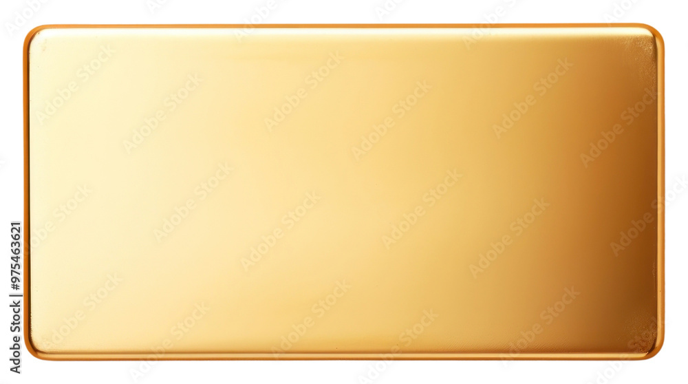 Wall mural PNG Gold bar simplicity technology rectangle.