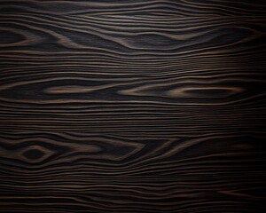 Dark Wavy Wood Texture with Horizontal Grain
