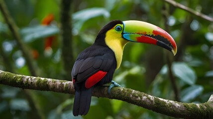 Fototapeta premium toucan on a branch