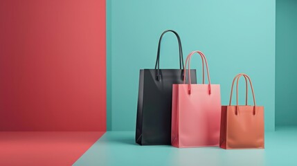 Mockup design with empty space for shopper advertising or promotions. Concept Mockup Design, Shopper Advertising, Promotions, Empty Space, Design Layout