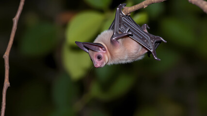 Whiskered bat