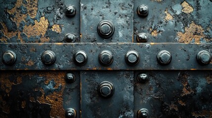 High-Resolution Metallic Surface with Industrial Texture Ideal for Backgrounds and Product Displays