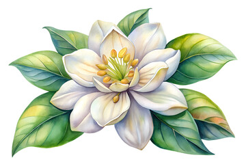 Obraz premium jasmine isolated on transparent background