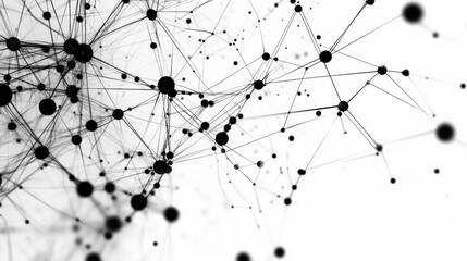 A modern, stylish design featuring a web of connected dots and lines. Perfect for backgrounds on banners and posters.