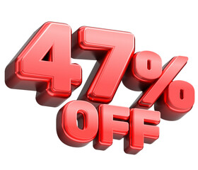 47% Off Sale, Discount, Deal, Offer