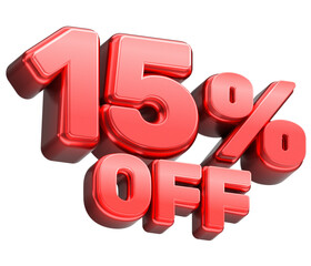 15% Off Sale Banner