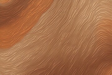 Fototapeta premium Wavy Sand Dunes, Desert Texture, Brown Background on grainy gradient colorful with copy space for any design