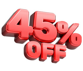 45% Off Sale Discount