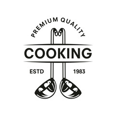 Soup ladle with food splash concept. Cooking spoon design on white background