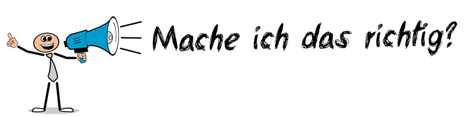 Mache ich das richtig?	