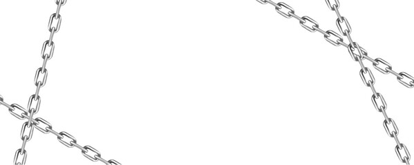 chains backgrounds, shinny metal iron chains, Seamless chain pattern. Silver metallic chain texture